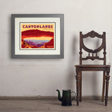 Canyonlands:  Mesa Arch - Art Print, 18x24 / Deluxe / Gray