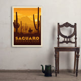 Saguaro National Park - Art Print, 24x32