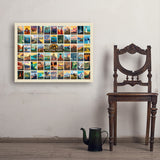 63 Image National Park Print (Horizontal) - Art Print, 24x32
