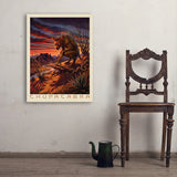 Mythical Creatures: Chupacabra - Art Print, 24x32