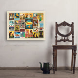 Dog Lover's Collage (Horizontal) - Art Print, 24x32