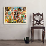 Coffee Collage (Horizontal) - Art Print, 24x32