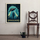 20,000 Leagues Under the Sea: Jules Verne - Art Print, 24x32