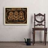 Man Cave Etiquette - Art Print, 24x32