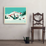 Yard Sale - Art Print, 24x32