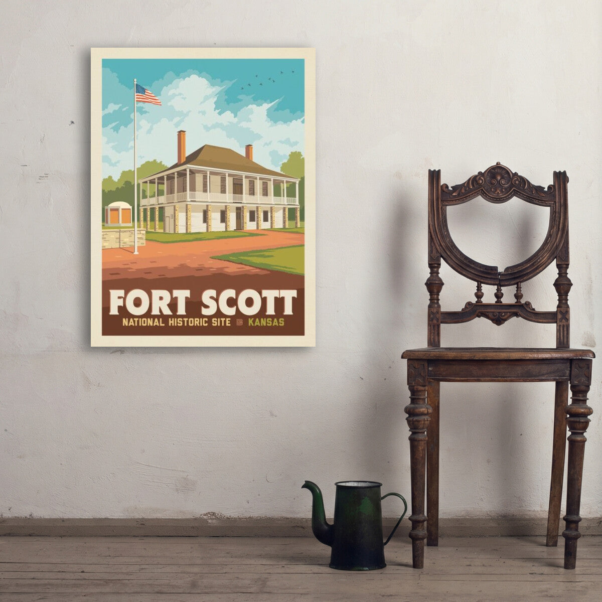 fort-scott-national-historical-site-kansas - 24x32 / Env