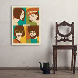 1969: Go with the Flo/Fro - Art Print, 24x32