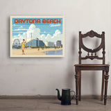Daytona Beach, Florida - Art Print, 24x32