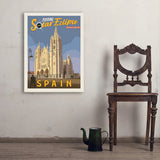 ...2026 Total Solar Eclipse: León, Spain - Art Print, 24x32