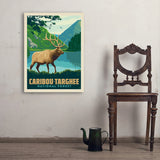 Caribou-Targhee National Forest - Art Print, 24x32