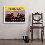 Golden Spike (Pub Poster) - Art Print, 24x32