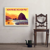 Oregon Coast: Cannon Beach - Art Print, 24x32