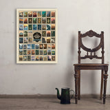 63 Image National Park Print: by Kenneth Crane - Art Print, 24x32