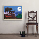 Christmas In The Smokies - Art Print, 24x32