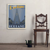 ...2026 Total Solar Eclipse: Reykjavik, Iceland - Art Print, 24x32