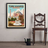 Turkish Coffee - Art Print, 24x32 / Simple / Black