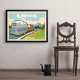 Detour (Pub Poster) - Art Print, 24x32 / Simple / Black