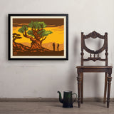Bristlecone Pine - Art Print, 24x32 / Simple / Black