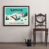 Yard Sale (Pub Poster) - Art Print, 24x32 / Simple / Black