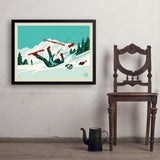 Yard Sale - Art Print, 24x32 / Simple / Black