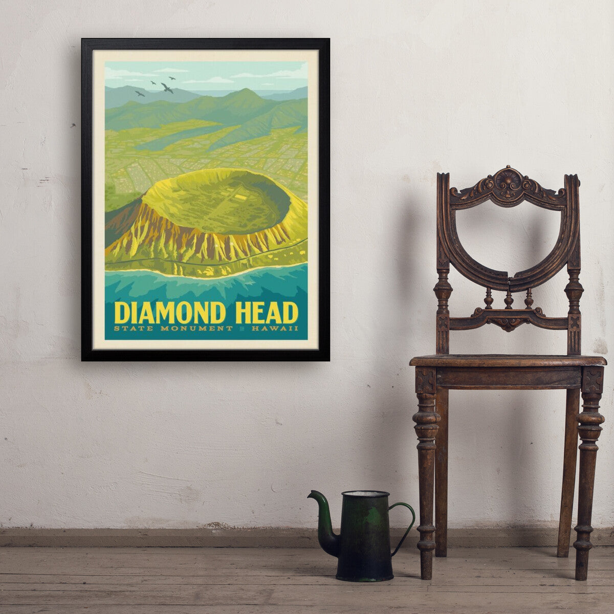 Diamond Head State Monument, Hawaii — National Monument Poster