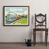 Detour (Pub Poster) - Art Print, 24x32 / Simple / Brown