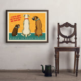 Middle Tennessee Boxer Rescue Fundraiser Print #4 (Nubs) - Art Print, 24x32 / Simple / Brown