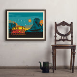 Dubhe - Art Print, 24x32 / Simple / Brown