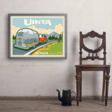Detour (Pub Poster) - Art Print, 24x32 / Simple / Gray
