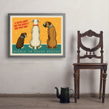 Middle Tennessee Boxer Rescue Fundraiser Print #4 (Nubs) - Art Print, 24x32 / Simple / Gray