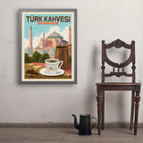 Turkish Coffee - Art Print, 24x32 / Simple / Gray