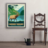 Caribou-Targhee National Forest - Art Print, 24x32 / Simple / Gray