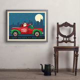 Nashville Or Bust - Art Print, 24x32 / Simple / Gray