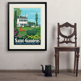 saint--gaudens-national-historical-park-nh - 24x32 / Standard / Black / Env