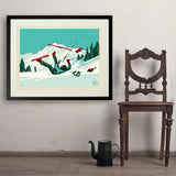 Yard Sale - Art Print, 24x32 / Standard / Black
