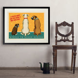 Middle Tennessee Boxer Rescue Fundraiser Print #4 (Nubs) - Art Print, 24x32 / Standard / Black