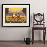 Oktoberfest - Art Print, 24x32 / Standard / Black