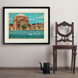 San Francisco: Palace of Fine Arts - Art Print, 24x32 / Standard / Black