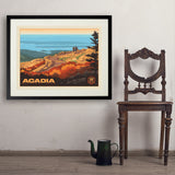 Acadia National Park: 100th Anniversary (Horizontal) - Art Print, 24x32 / Standard / Black