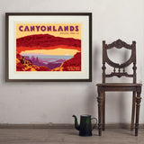 Canyonlands:  Mesa Arch - Art Print, 24x32 / Standard / Brown