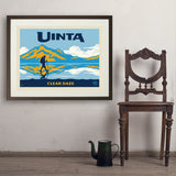 Salt Flat (Pub Poster) - Art Print, 24x32 / Standard / Brown