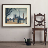 England: London, Horizontal - Art Print, 24x32 / Standard / Brown