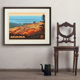 Acadia National Park: 100th Anniversary (Horizontal) - Art Print, 24x32 / Standard / Brown