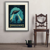 20,000 Leagues Under the Sea: Jules Verne - Art Print, 24x32 / Standard / Gray
