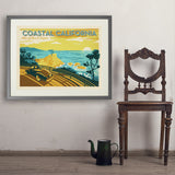 Coastal California: Horizontal Print - Art Print, 24x32 / Standard / Gray