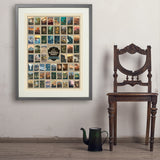 63 Image National Park Print: by Kenneth Crane - Art Print, 24x32 / Standard / Gray