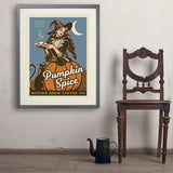 Witches' Brew Coffee Co. (Pumpkin Spice Blend) - Art Print, 24x32 / Standard / Gray