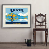 Salt Flat (Pub Poster) - Art Print, 24x32 / Standard / Gray