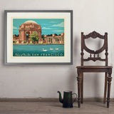 San Francisco: Palace of Fine Arts - Art Print, 24x32 / Standard / Gray