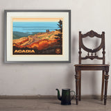 Acadia National Park: 100th Anniversary (Horizontal) - Art Print, 24x32 / Standard / Gray